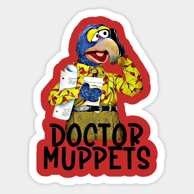 doctor muppets Sticker by Pixy Official